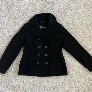 Guess | Black pea coat